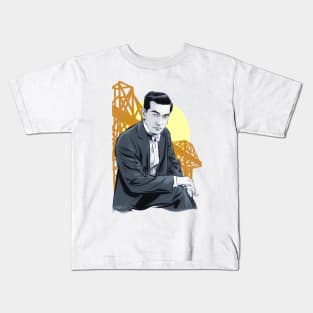 Sessue Hayakawa - An illustration by Paul Cemmick Kids T-Shirt